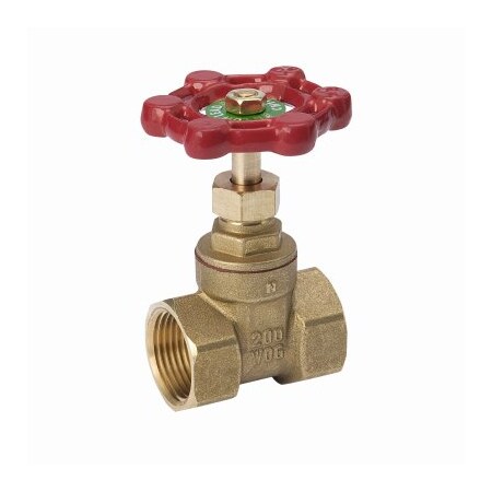 2 In. BRS THRD Gate Valve